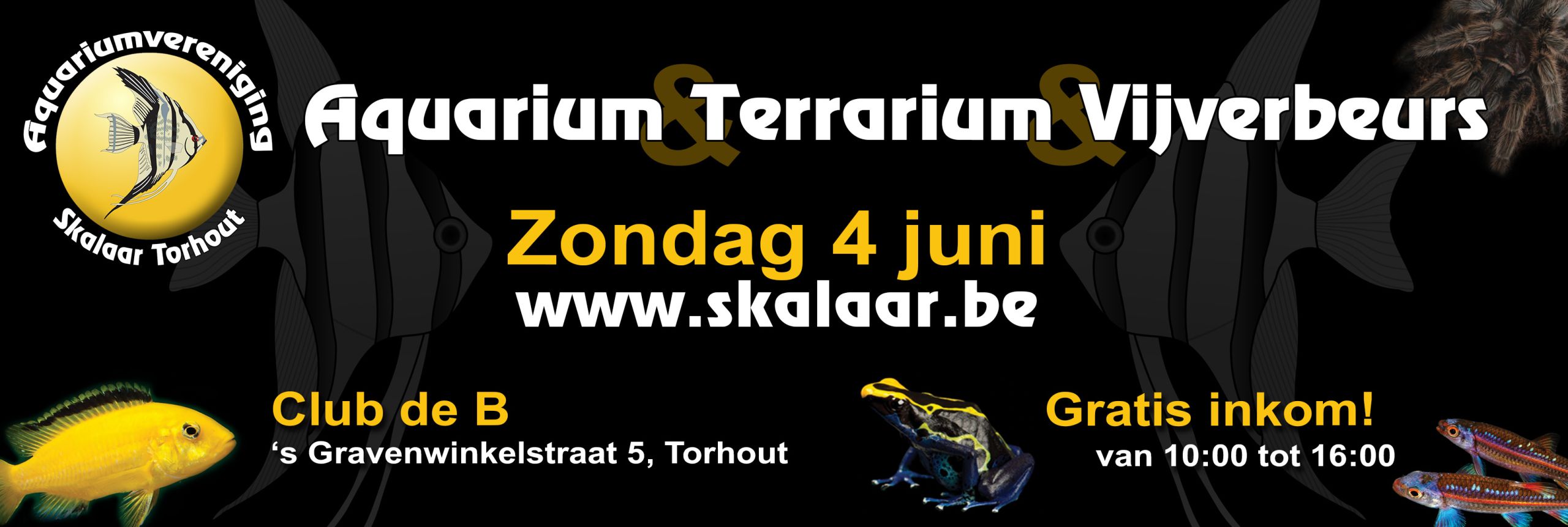 Aquarium Terrarium en Vijverbeurs Skalaar Torhout 4 juni 2023